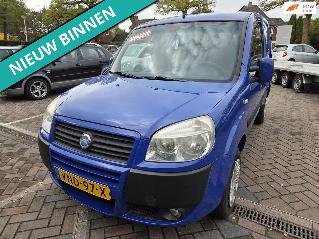 Fiat Doblò - 1.6 SX MET MOOIE LAGE KM STAND KOOPJE HOOR - AutoWereld.nl