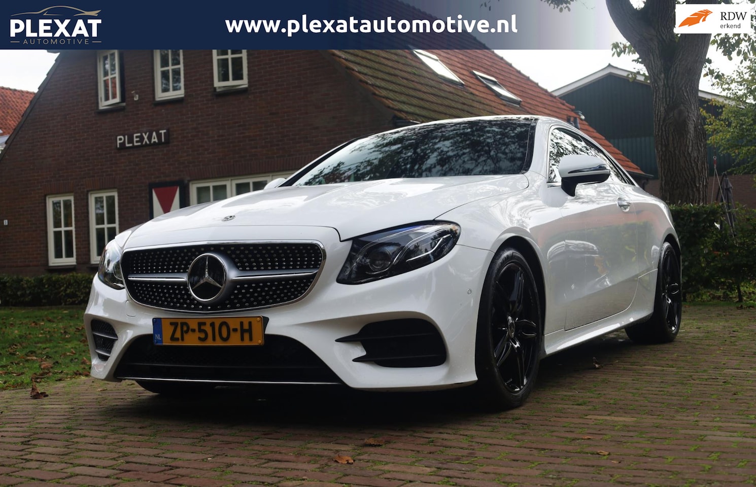 Mercedes-Benz E-klasse Coupé - 200 Premium Plus Aut. | AMG-Pakket | Panorama | Adaptieve Cruise | Driving package | Full - AutoWereld.nl