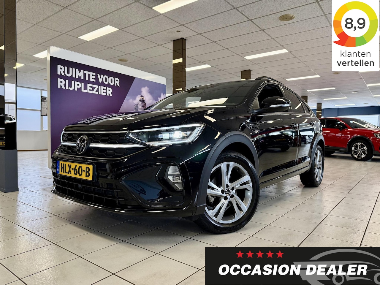 Volkswagen Taigo - 1.5 TSI R-Line DSG *IQ-BUSS-PACK*CAM*APP*LM17* - AutoWereld.nl