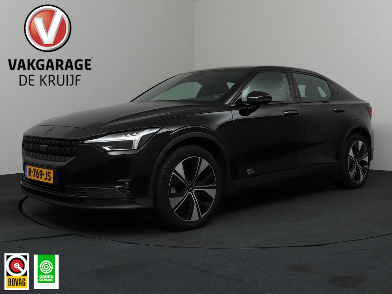 Polestar 2 - Long Range Single Motor 78 kWh SoH 95,4! | ACC | Navigatie | 360° Camera! - AutoWereld.nl