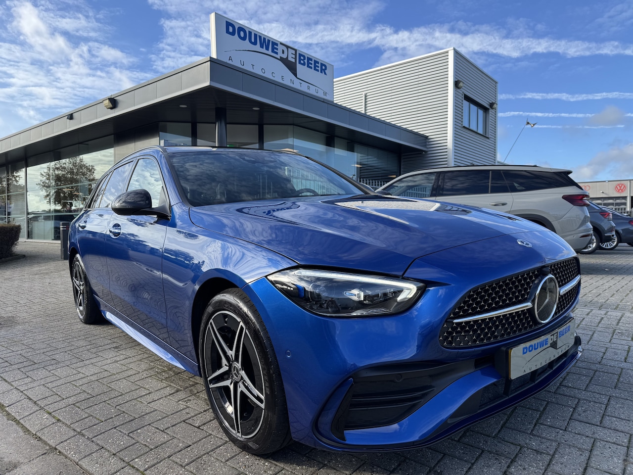 Mercedes-Benz C-klasse Estate - 300 e 4MATIC AMG Premium Line Pano/dak, distronic, memory, leer, night, etc etc - AutoWereld.nl