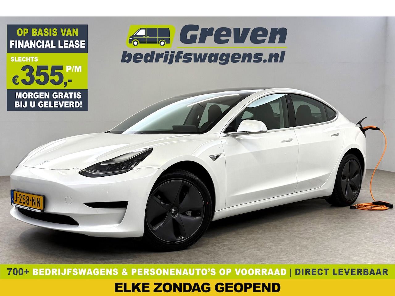 Tesla Model 3 - Standard RWD Plus 238PK 60 kWh | Pano | Memory | Virtual | Adaptive Cruise | Keyless | Cam - AutoWereld.nl