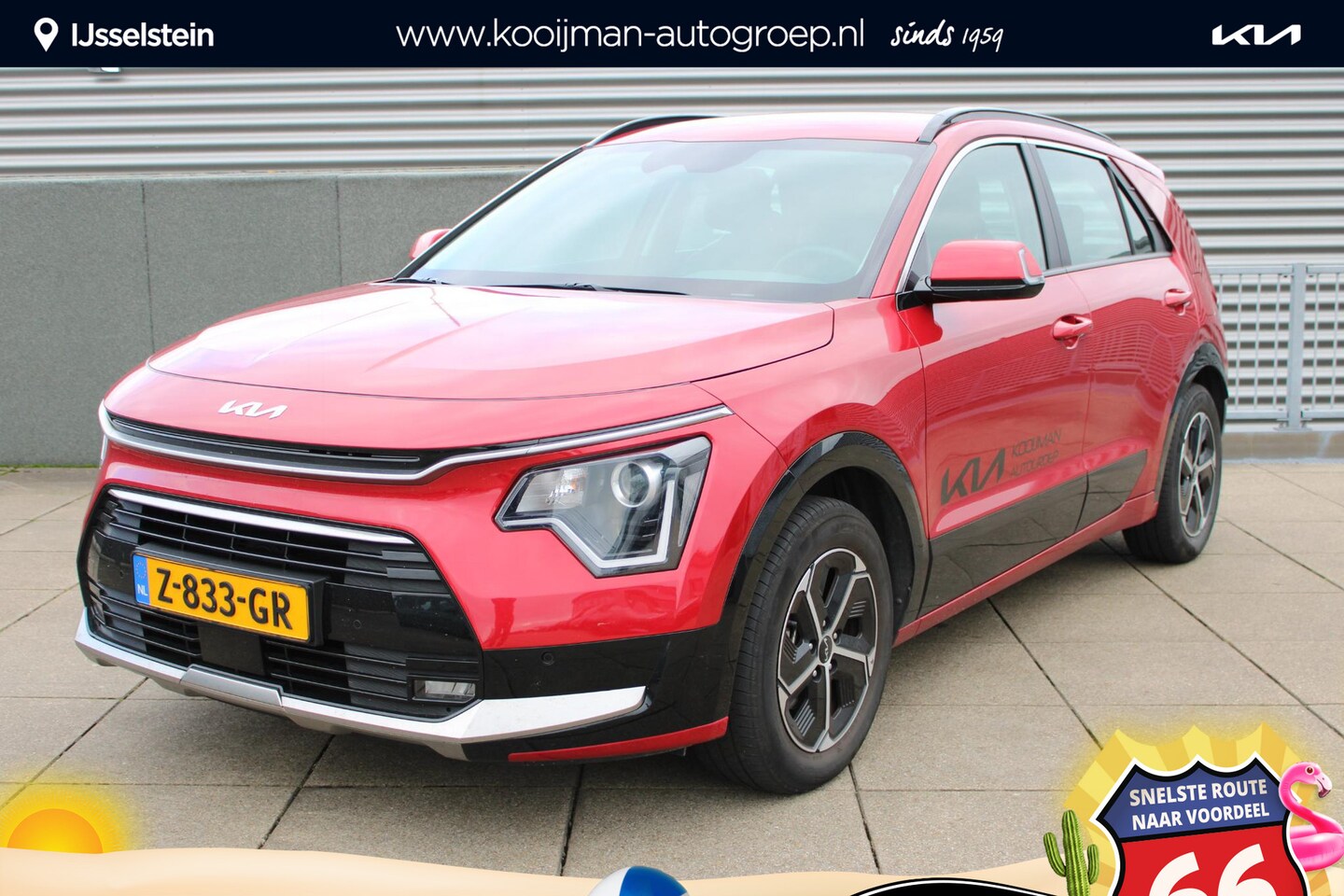 Kia Niro - 1.6 GDi Hybrid DynamicLine Camera / Navigatie - AutoWereld.nl