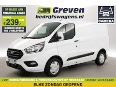 Ford Transit Custom - 2.0 Ecoblue L1H1 | Airco | Camera | Cruise | 3-Zits | Trekh. | Stoelverw