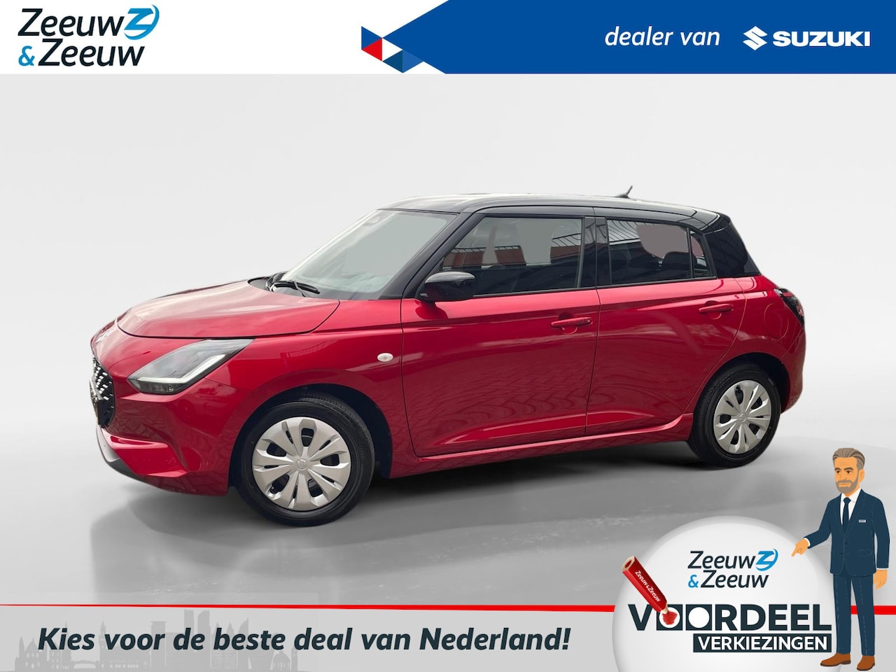 Suzuki Swift - 1.2 Comfort Smart Hybrid Registratie 2026! | 1.250,- Korting | Apple Carplay Android Auto - AutoWereld.nl