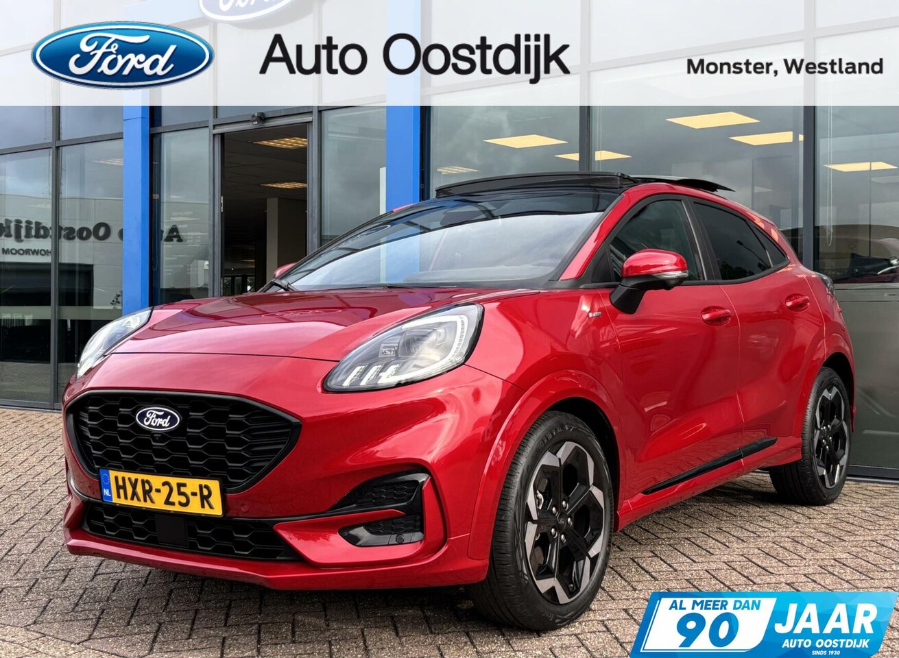 Ford Puma - 1.0 EcoBoost Hybrid ST-Line 125PK Automaat NIEUW MODEL!! Panodak Afn. Trekhaak Winterpack - AutoWereld.nl