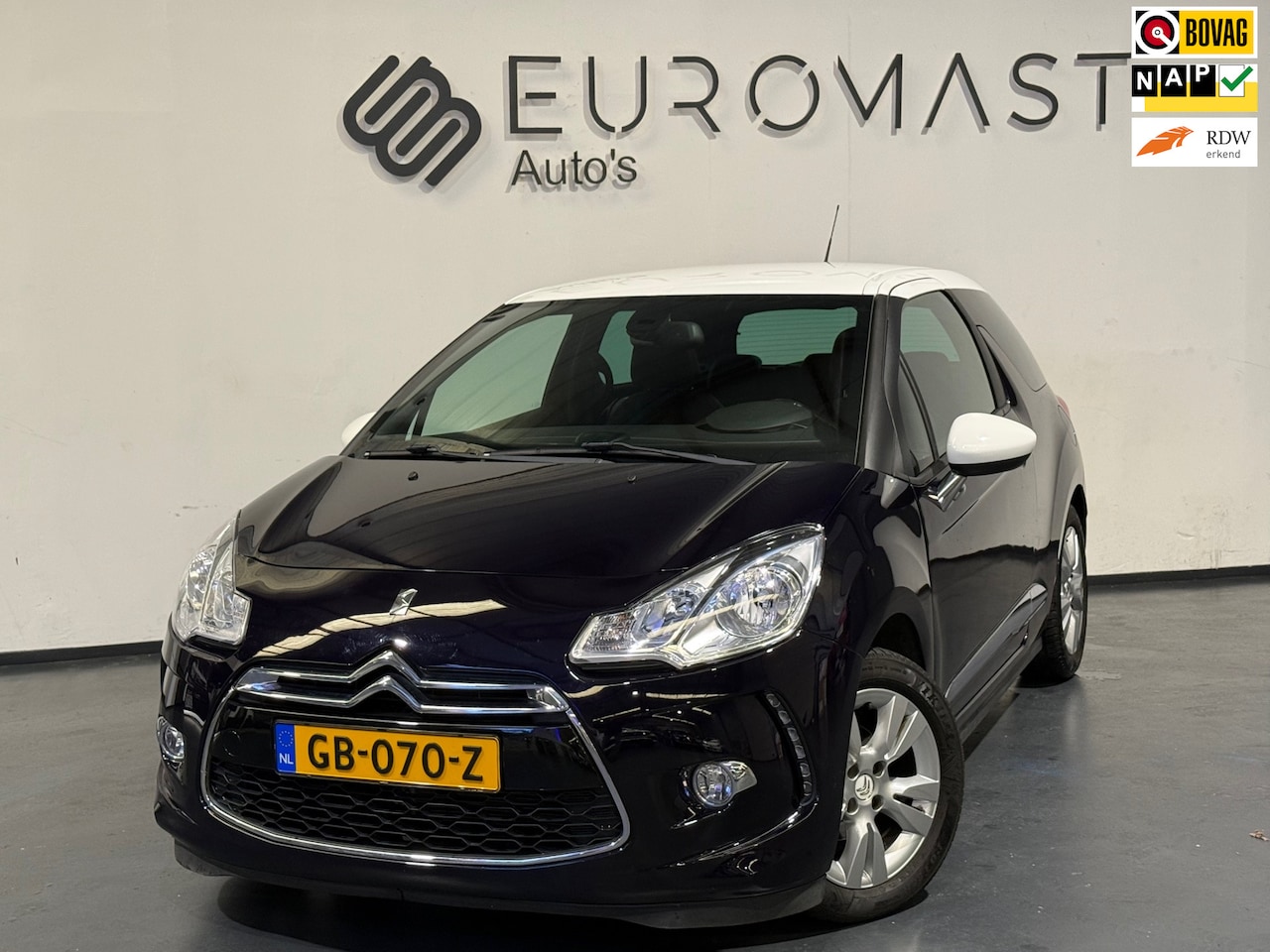 Citroën DS3 - 1.2 PureTech So Chic Navi Airco Cruise Pdc Trekhaak Nieuwe Apk - AutoWereld.nl