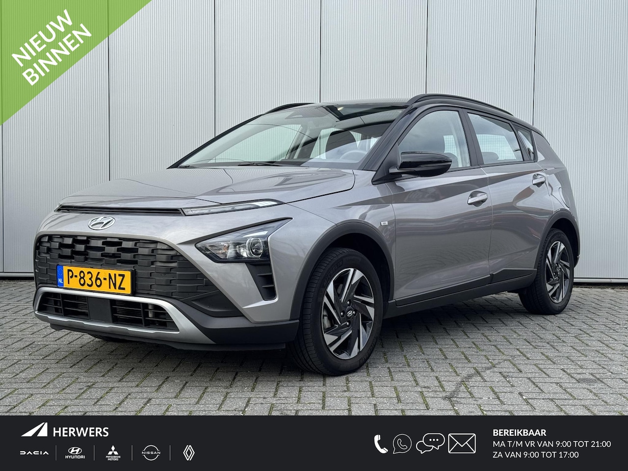 Hyundai Bayon - 1.0 T-GDI Comfort Smart / 1e eig / Navigatie / Automaat / Two-Tone Zwart dak / - AutoWereld.nl