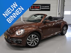 Volkswagen Beetle Cabriolet - 1.2 TSI Sound 2018 Camera Navigatie App Connect Stoelverwarming Airco-ECC Windscherm Boekj