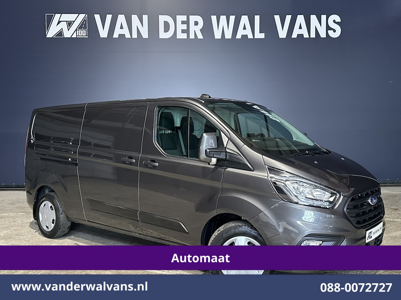 Ford Transit Custom - 2.0 TDCI 131pk Automaat L2H1 Euro6 Airco | Apple Carplay | Cruisecontrol | LED | Cruisecon - AutoWereld.nl