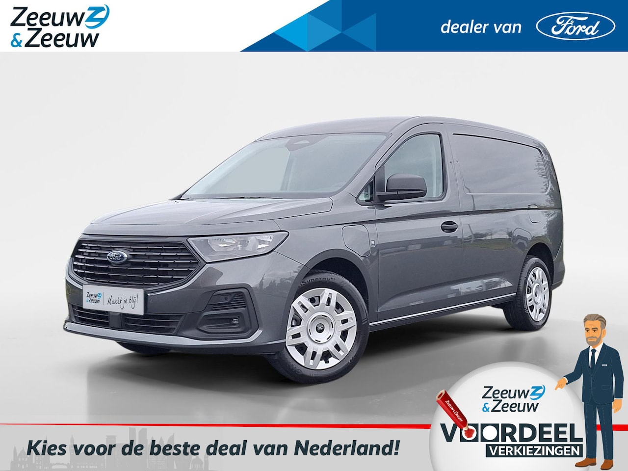 Ford Transit Connect - 1.5 EcoBoost PHEV L2 Trend 1.5 EcoBoost PHEV L2 Trend - AutoWereld.nl