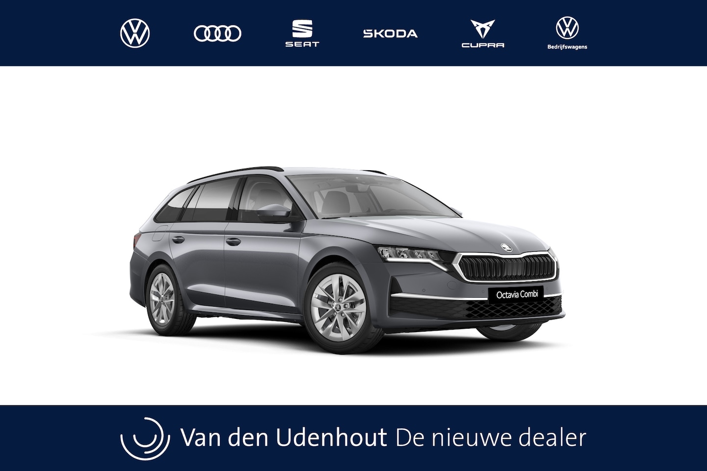 Skoda Octavia Combi - 1.5 TSI e-TEC MHEV 115 7DSG Business Edition Automaat | KESSY (Keyless Entry and Start sto - AutoWereld.nl