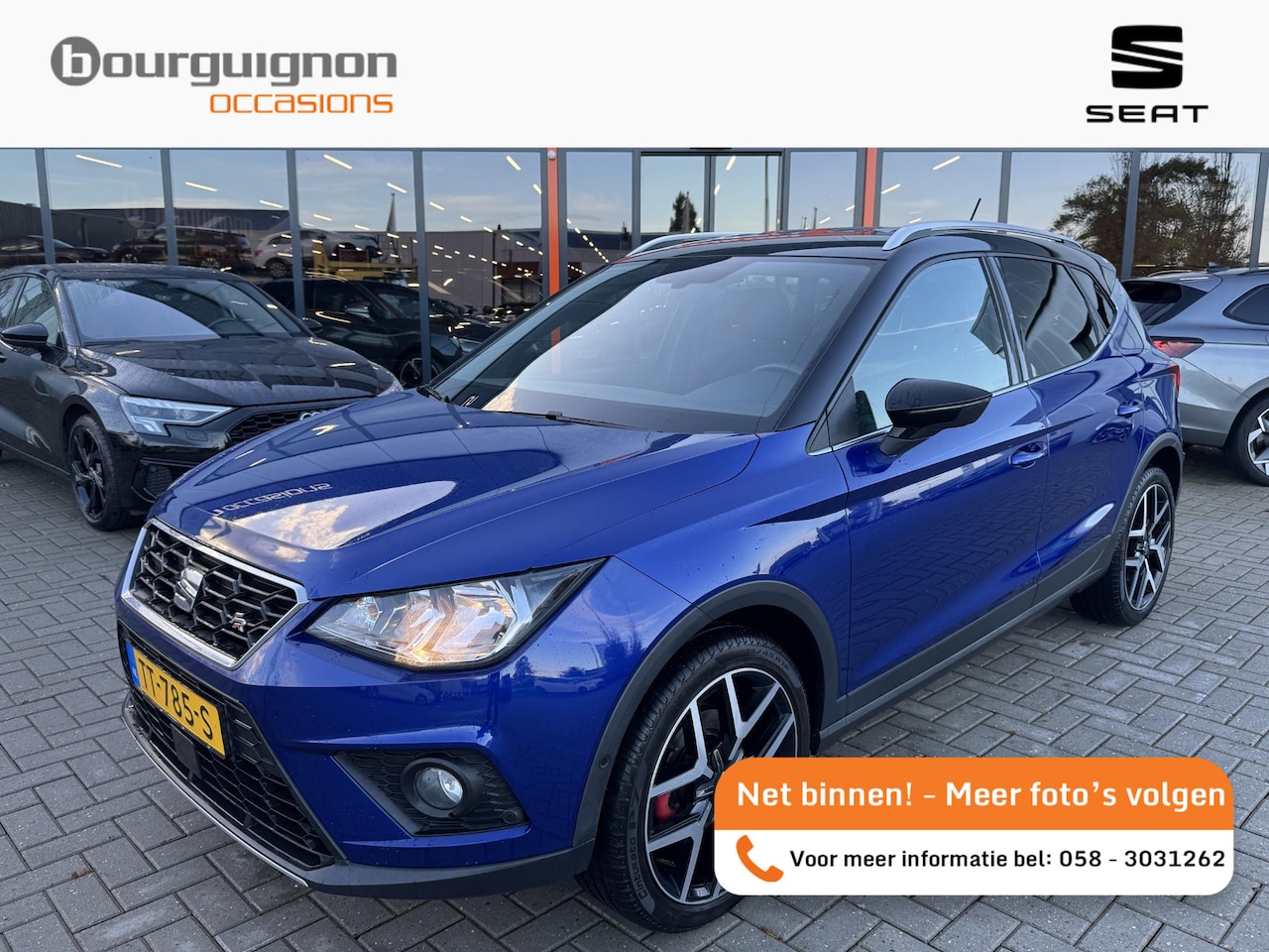 SEAT Arona - 1.0 TSi 115 Pk Automaat FR Business Intense | Camera | LED | 18 Inch | Climate | Adaptive - AutoWereld.nl