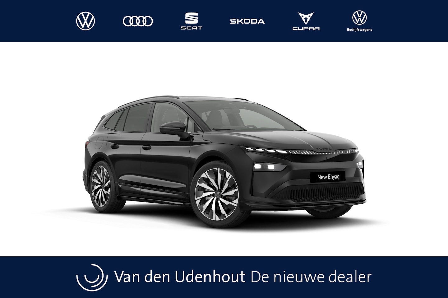 Skoda Enyaq iV - 85 Elektromotor 286 1AT Sportline Automaat | Trekhaak wegklapbaar - AutoWereld.nl