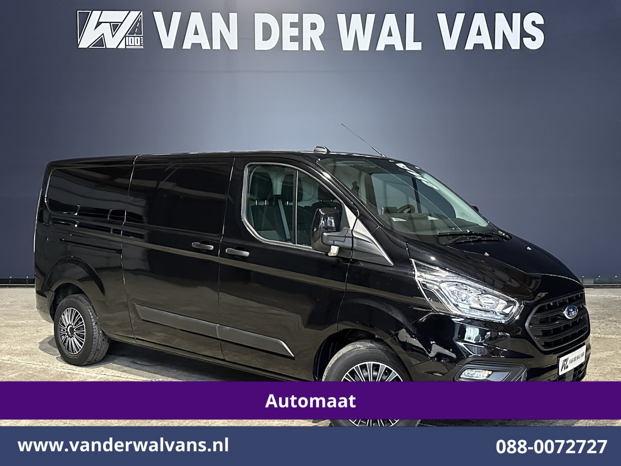 Ford Transit Custom - 2.0 TDCI 131pk Automaat L2H1 Euro6 Airco | Apple Carplay | LED | Cruisecontrol Verwarmde v - AutoWereld.nl