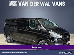 Ford Transit Custom - 2.0 TDCI 131pk Automaat L2H1 Euro6 Airco | Apple Carplay | LED | Cruisecontrol Verwarmde v