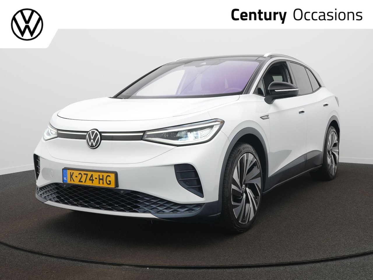 Volkswagen ID.4 - Max 77 kWh / Elek. Stoelen / HUD / Elek. Trekhaak / - AutoWereld.nl