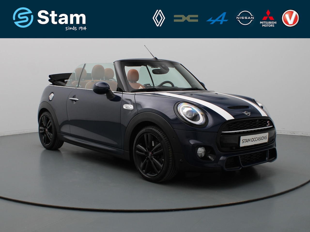MINI Cabrio - Mini 190pk Cooper S Night Jack Edition Automaat Harman Kardon | Camera | Adapt. Cruise | P - AutoWereld.nl