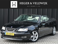 Saab 9-3 Cabrio - 2.8 T V6 Aero | 251PK | LEDER | XENON-LED | AUTOMAAT | CAMERA | STOELVERWARMING |