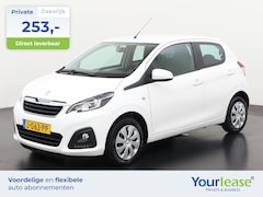 Peugeot 108 - 1.0 e-VTi Active | All-in 253, - Private Lease | Direct uit voorraad