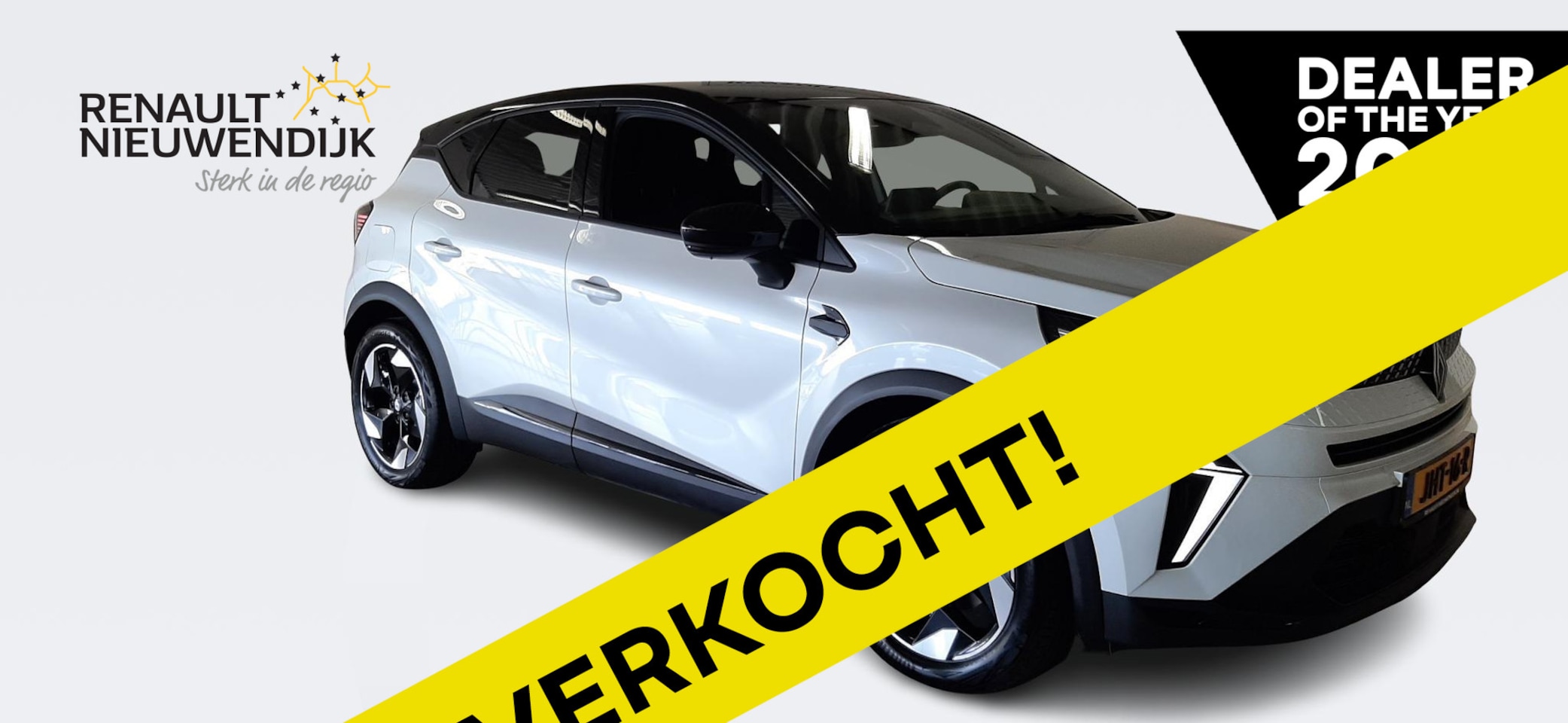 Renault Captur - 1.6 E-Tech full hybrid 145 techno APPLE CARPLAY ANDROID AUTO / CLIMATE CONTROLE / CRUISE C - AutoWereld.nl