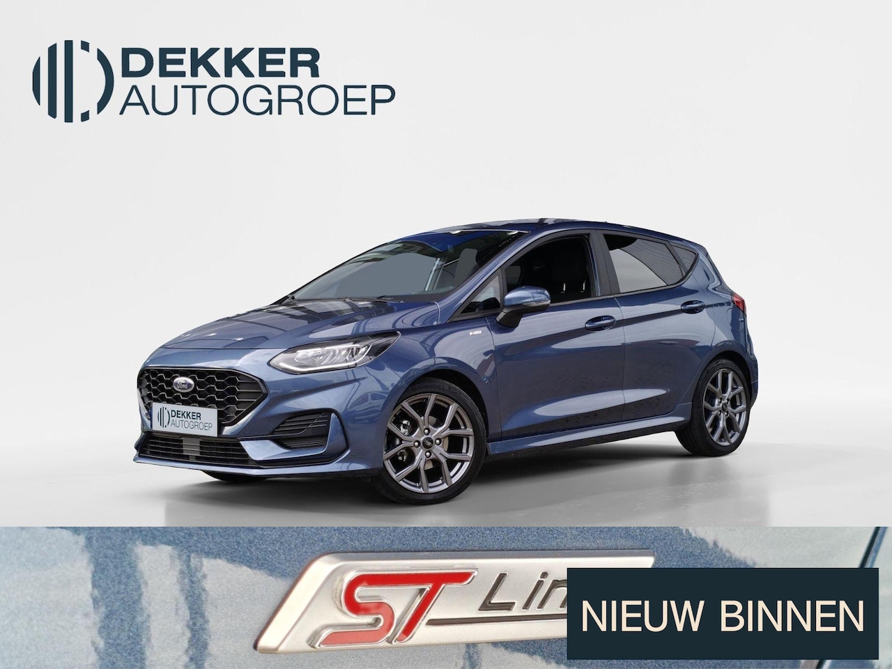Ford Fiesta - 1.0 EcoBoost Hybrid ST-Line - WINTER PACK - KEYLESS ENTRY - AutoWereld.nl