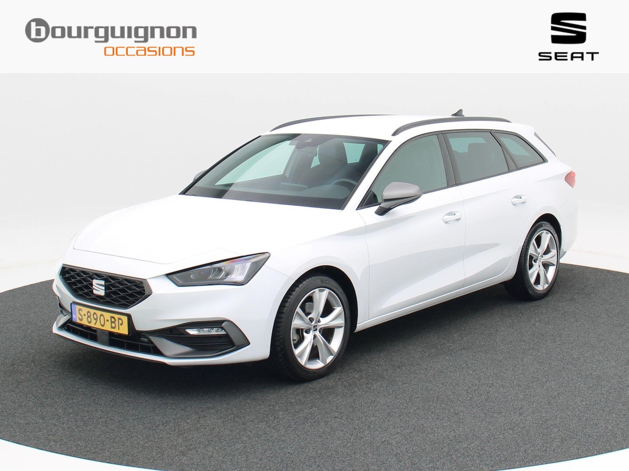 SEAT Leon Sportstourer - 1.0 eTSi 110 Pk Automaat FR Business | LED | Virtual Cockpit | Navigatie | Climate | Lane - AutoWereld.nl