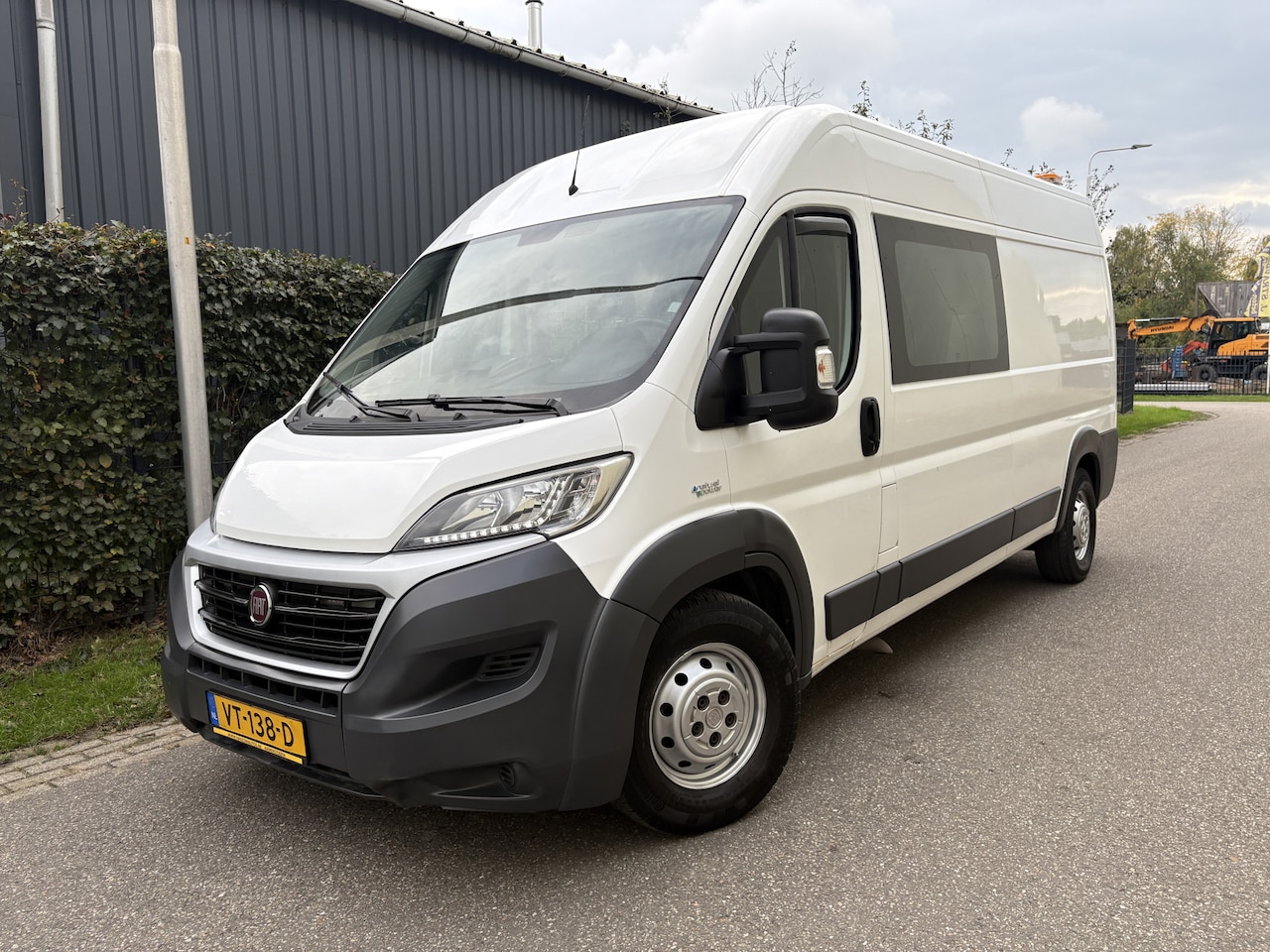 Fiat Ducato - 35H 3.0 CNG LH2 Gran Volume / DUBBEL CABINE / NAVI / AIRCO / 63dkm! NAP! - AutoWereld.nl