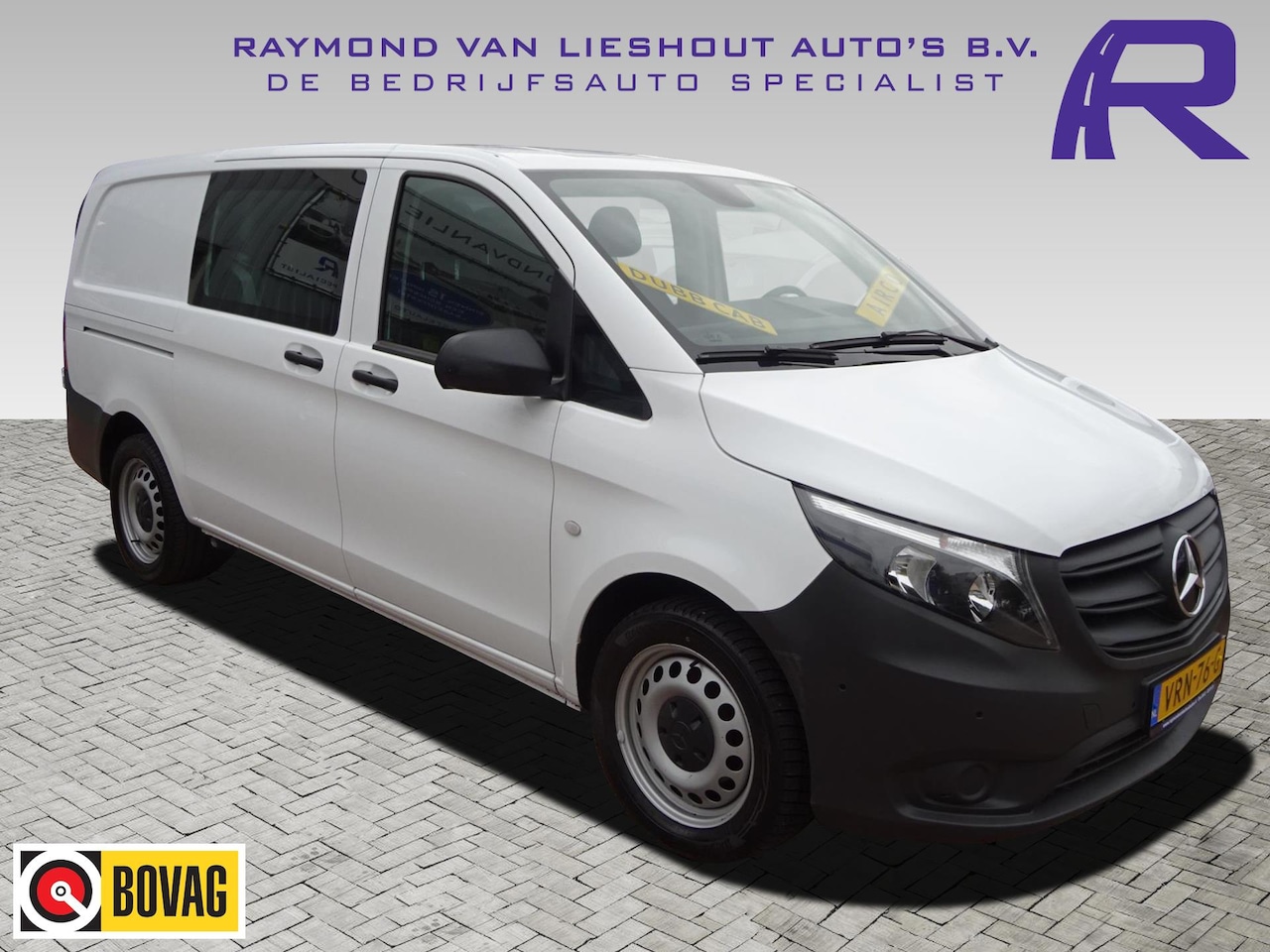 Mercedes-Benz Vito - 114 CDI Lang L2 DUBBELE CABINE NAVIGATIE AIRCO - AutoWereld.nl