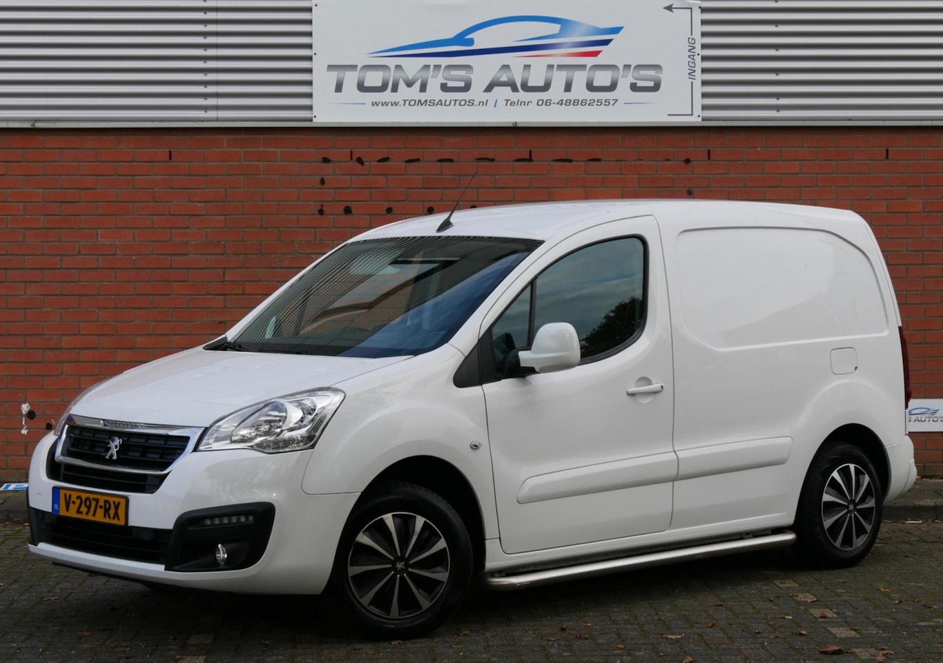 Peugeot Partner - 120 1.6 BlueHDi 100PK MARGE. camera. nieuwe distributie. nieuwe koppeling - AutoWereld.nl