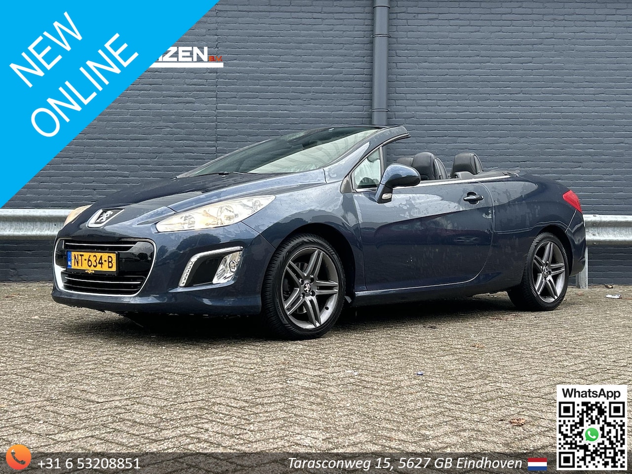 Peugeot 308 - Cabriolet | Leder | JBL | Climate | Cruise | Navi | PDC | Stoelverwarming | - AutoWereld.nl