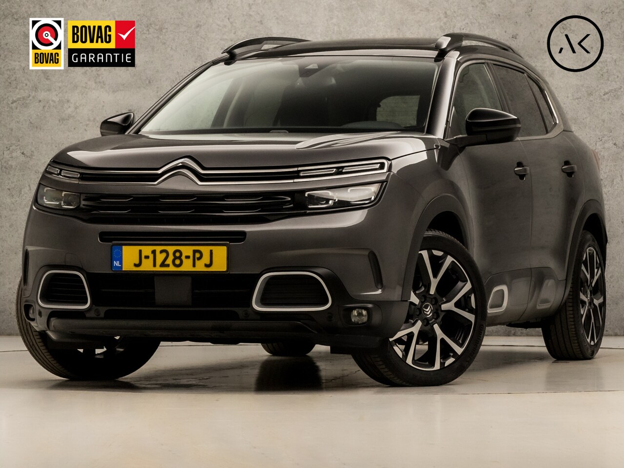 Citroën C5 Aircross - 1.2 PureTech Sport Automaat (PANORAMADAK, APPLE CARPLAY, GROOT NAVI, 360 CAMERA, LEDER, SP - AutoWereld.nl