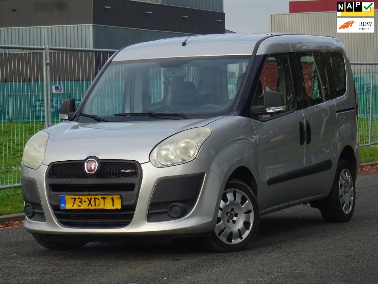 Fiat Doblò - 1.6 MultiJet Dynamic 2-SCHUIFDEUREN NAP/AIRCO/PDC - AutoWereld.nl