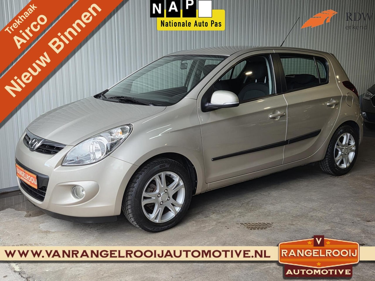 Hyundai i20 - 1.2i i-Motion 1.2i i-Motion, NL auto met NAP, trekh., airco, 15"lmv - AutoWereld.nl
