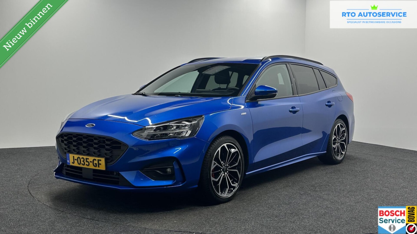 Ford Focus Wagon - 1.5 EcoBoost ST Line Business HEAD UP CAMERA TREKHAAK LM ECC, - AutoWereld.nl