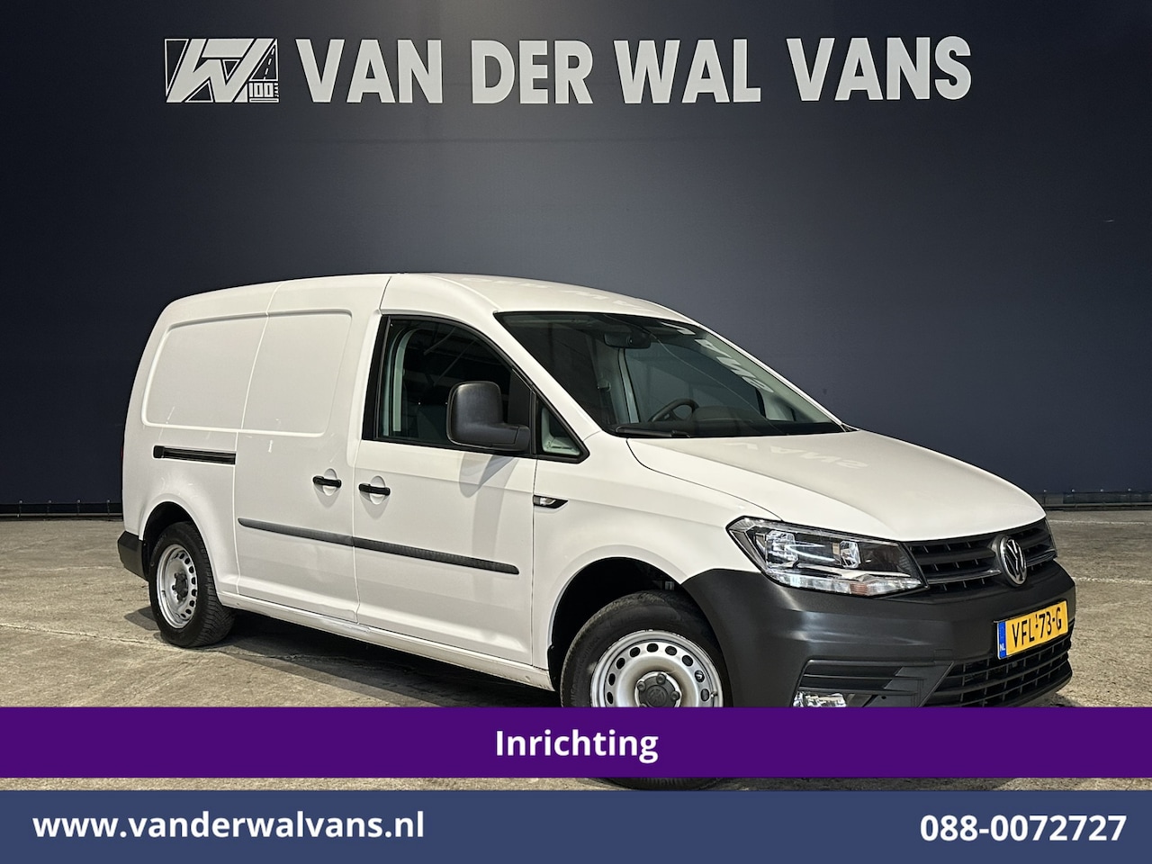 Volkswagen Caddy - 2.0 TDI 102pk L2H1 Inrichting Euro6 Airco | Navigatie | Apple Carplay | Android Auto | Cru - AutoWereld.nl