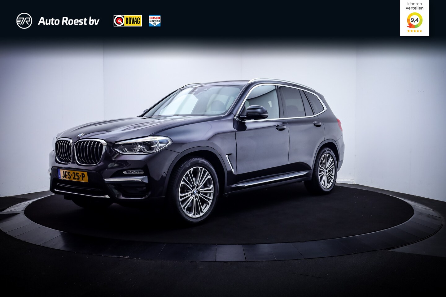 BMW X3 - 20iA xDrive LUXURY NAVI | MEMORY | LEER | STOELVERW. | CAMERA | ELEK. KLEP | ADAPTIVE LED - AutoWereld.nl