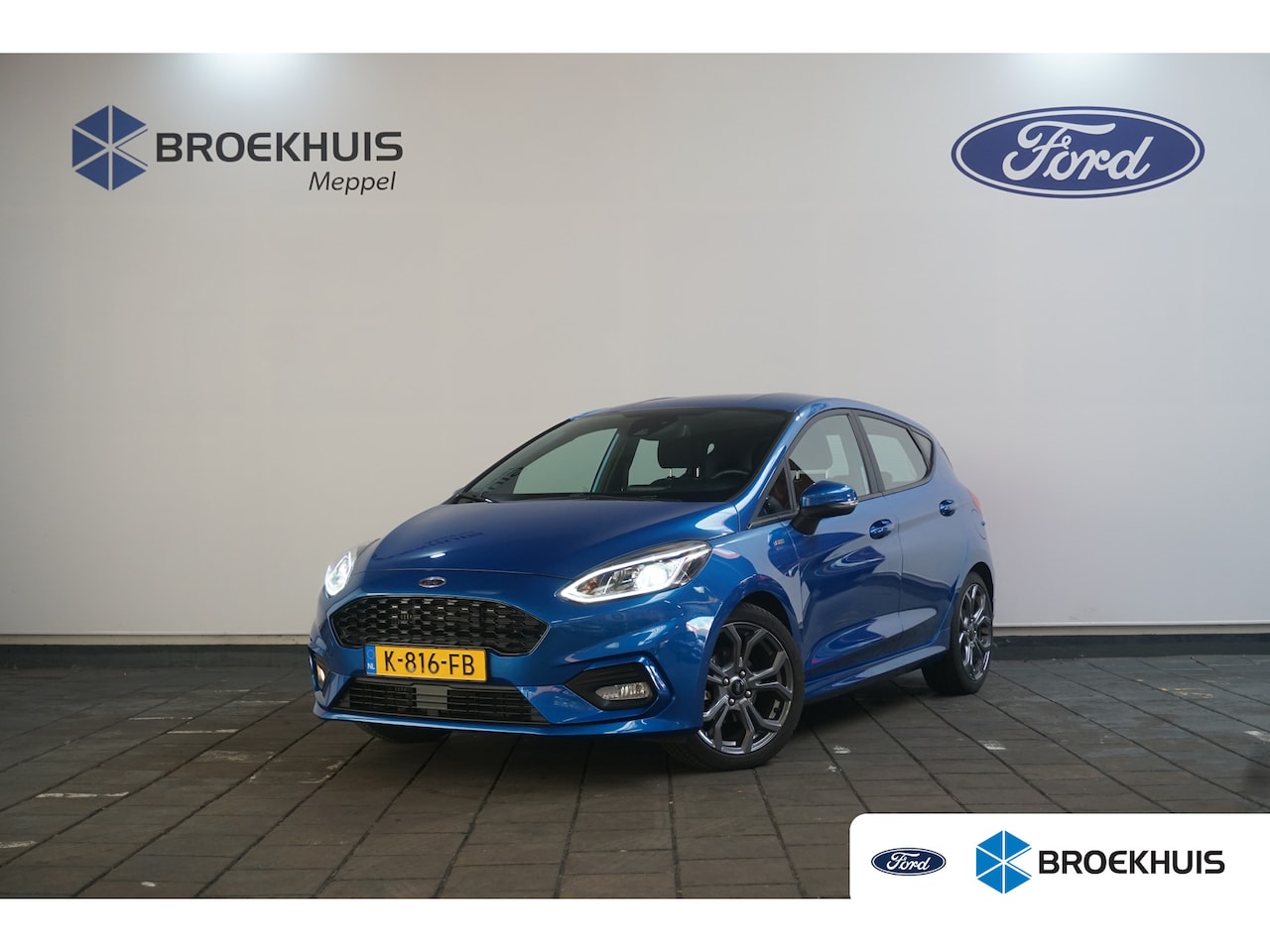 Ford Fiesta - 1.0 EcoBoost ST-Line | Airco (automatisch) | Apple Carplay/Android Auto|telefoonintegratie - AutoWereld.nl