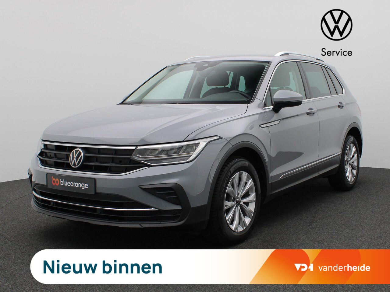 Volkswagen Tiguan - 1.5 TSI Life Business 130PK Adaptieve Cruise Controle, Keyless, Navi, PDC voor en achter, - AutoWereld.nl