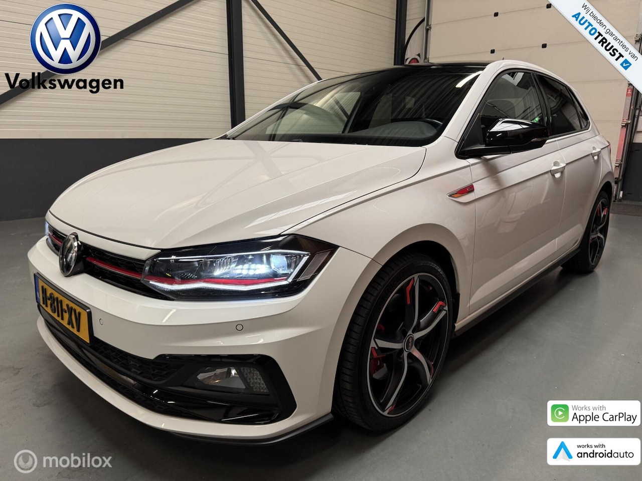 Volkswagen Polo - 2.0 TSI GTI DSG LED|Navi|18"LM-Velgen - AutoWereld.nl