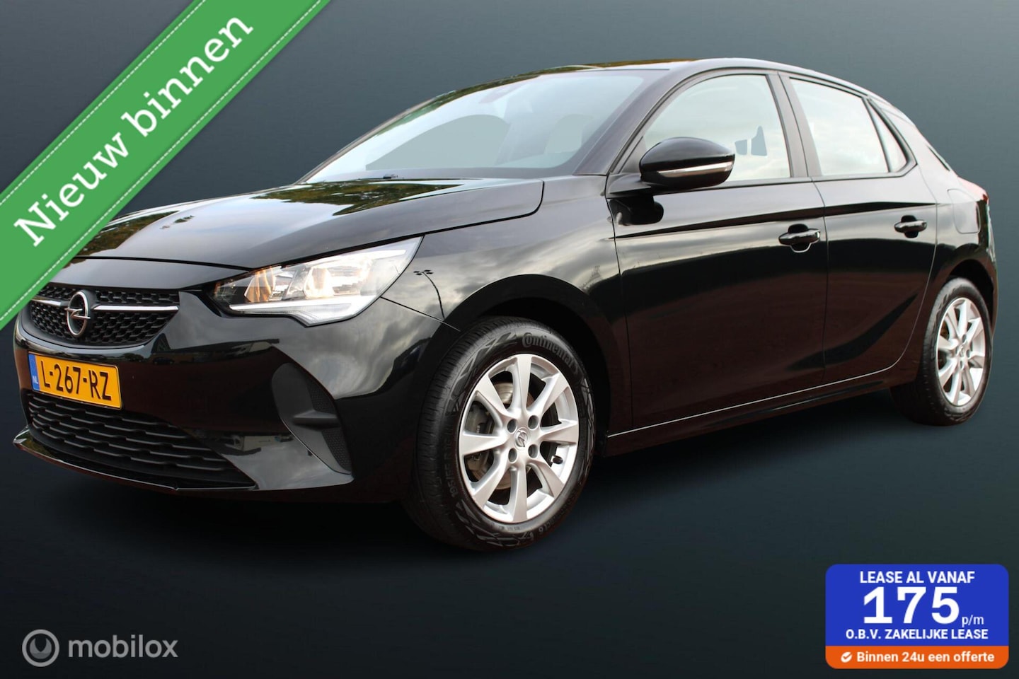 Opel Corsa - 1.2 Turbo 100 PK Edition, Navi, Pdc, App connect, Cruise, Airco, LMV, - AutoWereld.nl