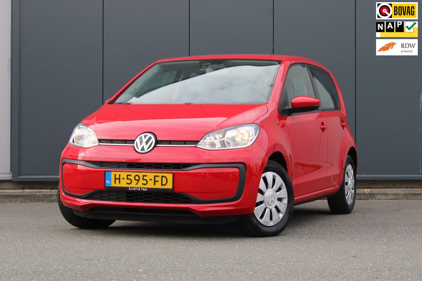 Volkswagen Up! - 1.0 BMT move up! Airco, Elektrische ramen, DAB radio, Elektrische spiegels, Regensensor - AutoWereld.nl