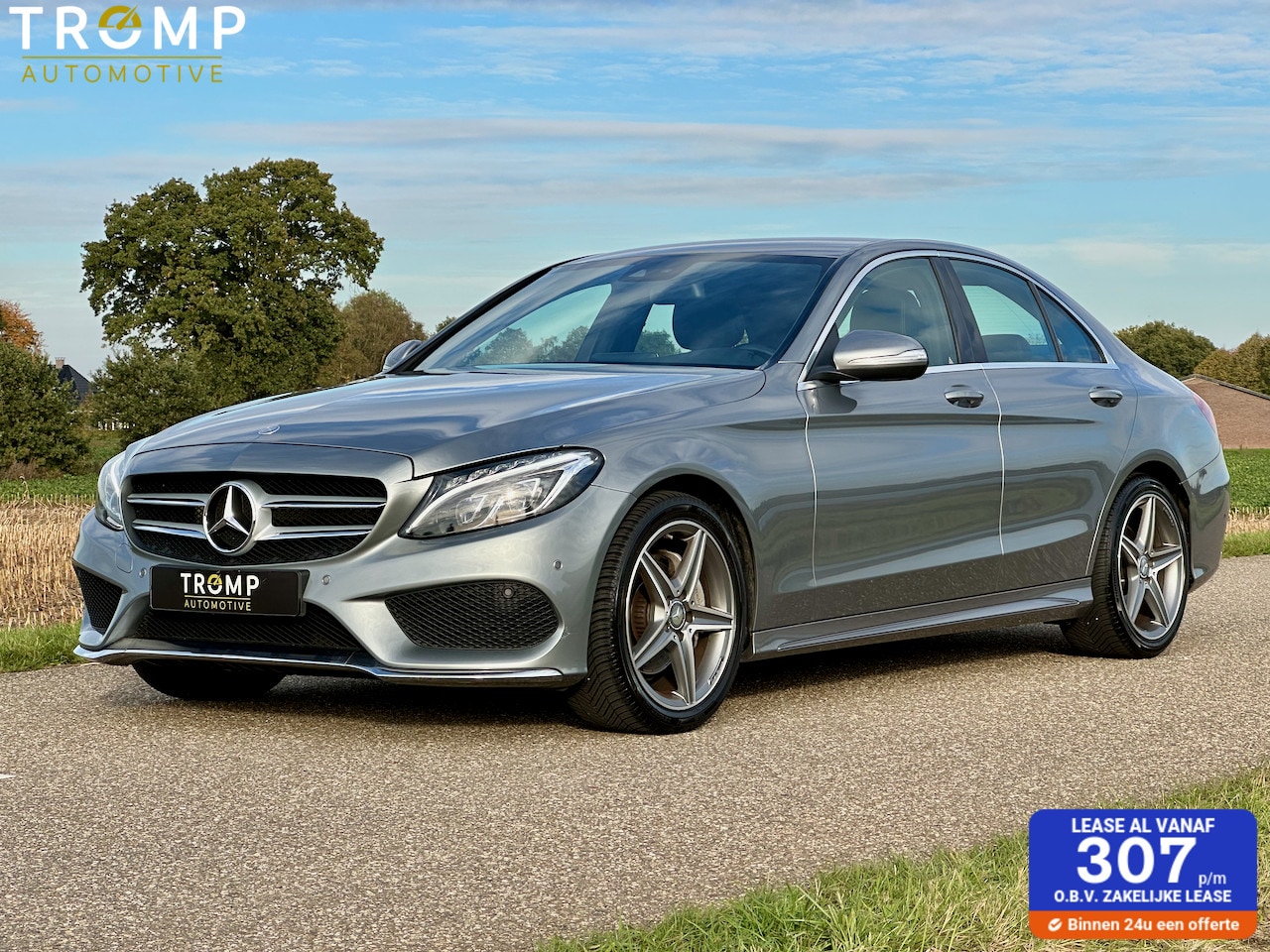 Mercedes-Benz C-klasse - 180 AMG Prestige | Zeer netjes | NAP - AutoWereld.nl