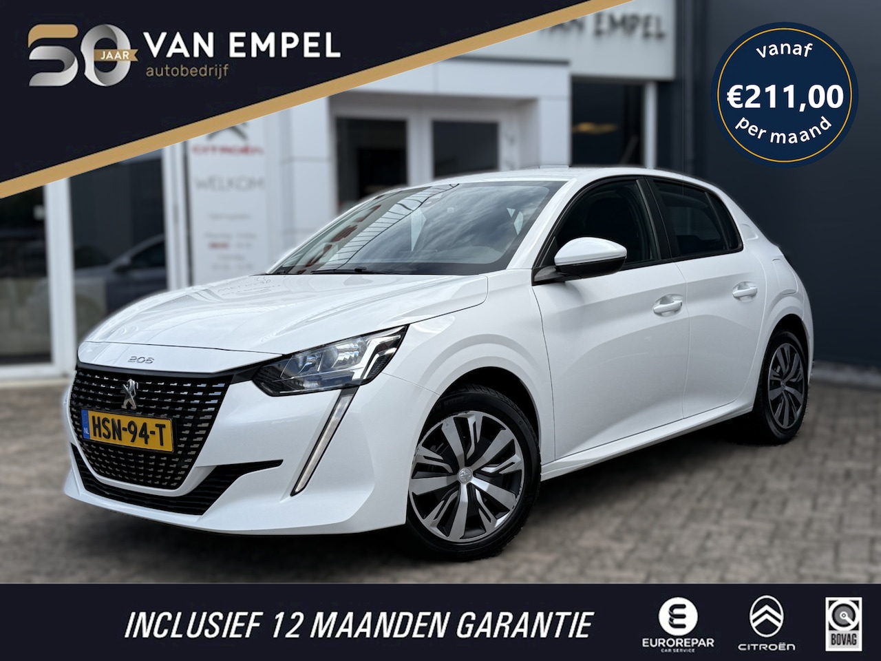 Peugeot 208 - 1.2 PT75 Like | Navi By App | Parkeersensoren | Stoelverwarming | Cruise control - AutoWereld.nl