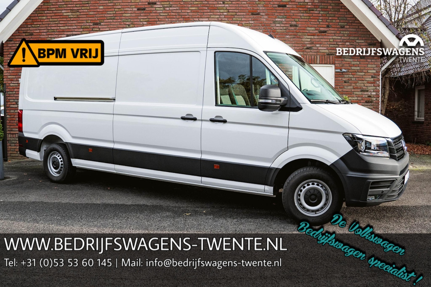 Volkswagen Crafter - 2.0 TDI L4H3 140PK Trendline Cruise Control Airco Volkswagen Crafter 35 2.0 TDI L4H4 Trend - AutoWereld.nl