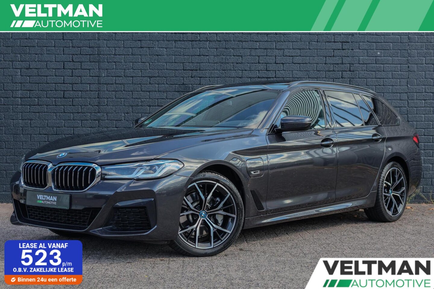 BMW 5-serie Touring - 530e xDrive M-SPORT PANORAMADAK TREKHAAK HEAD UP LASER - AutoWereld.nl