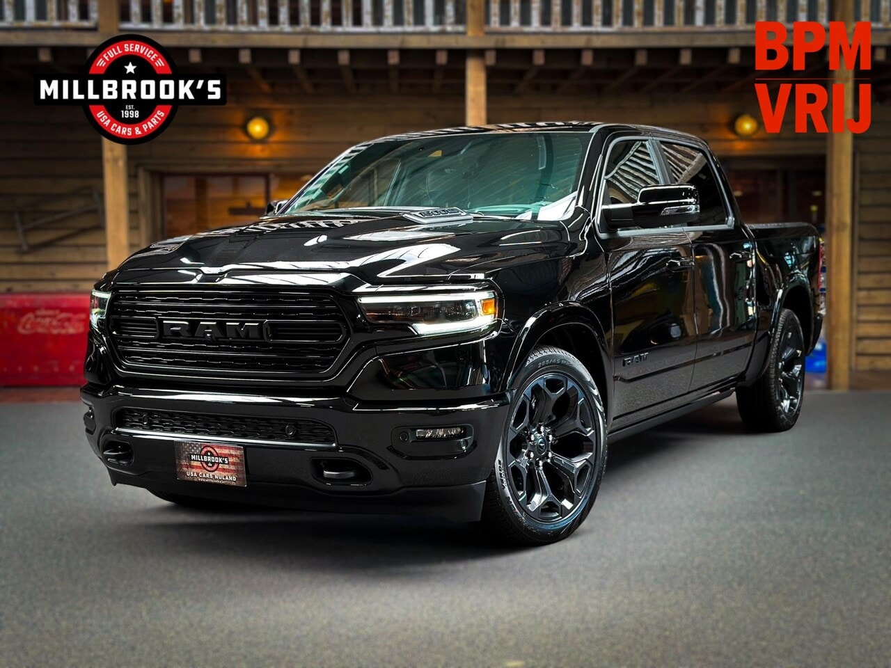 Dodge Ram 1500 - 5.7 V8 4x4 Limited Night E-Torque BPM VRIJ, Rambox, LPG, 6 jaar garantie - AutoWereld.nl