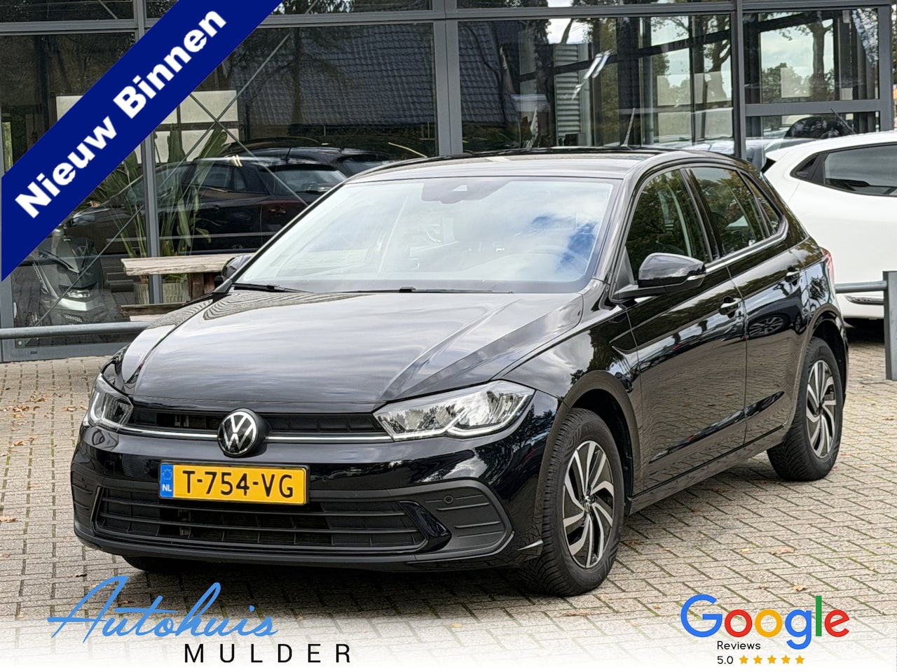 Volkswagen Polo - 1.0 TSI Life Automaat/Cruise(adaptief) Navigatie/Applecarplay Android auto - AutoWereld.nl
