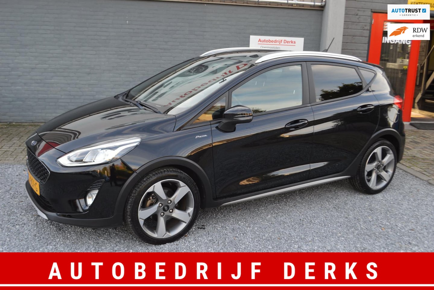 Ford Fiesta - 1.0 EcoBoost Active Navi LED Leer PDC Nieuwstaat - AutoWereld.nl