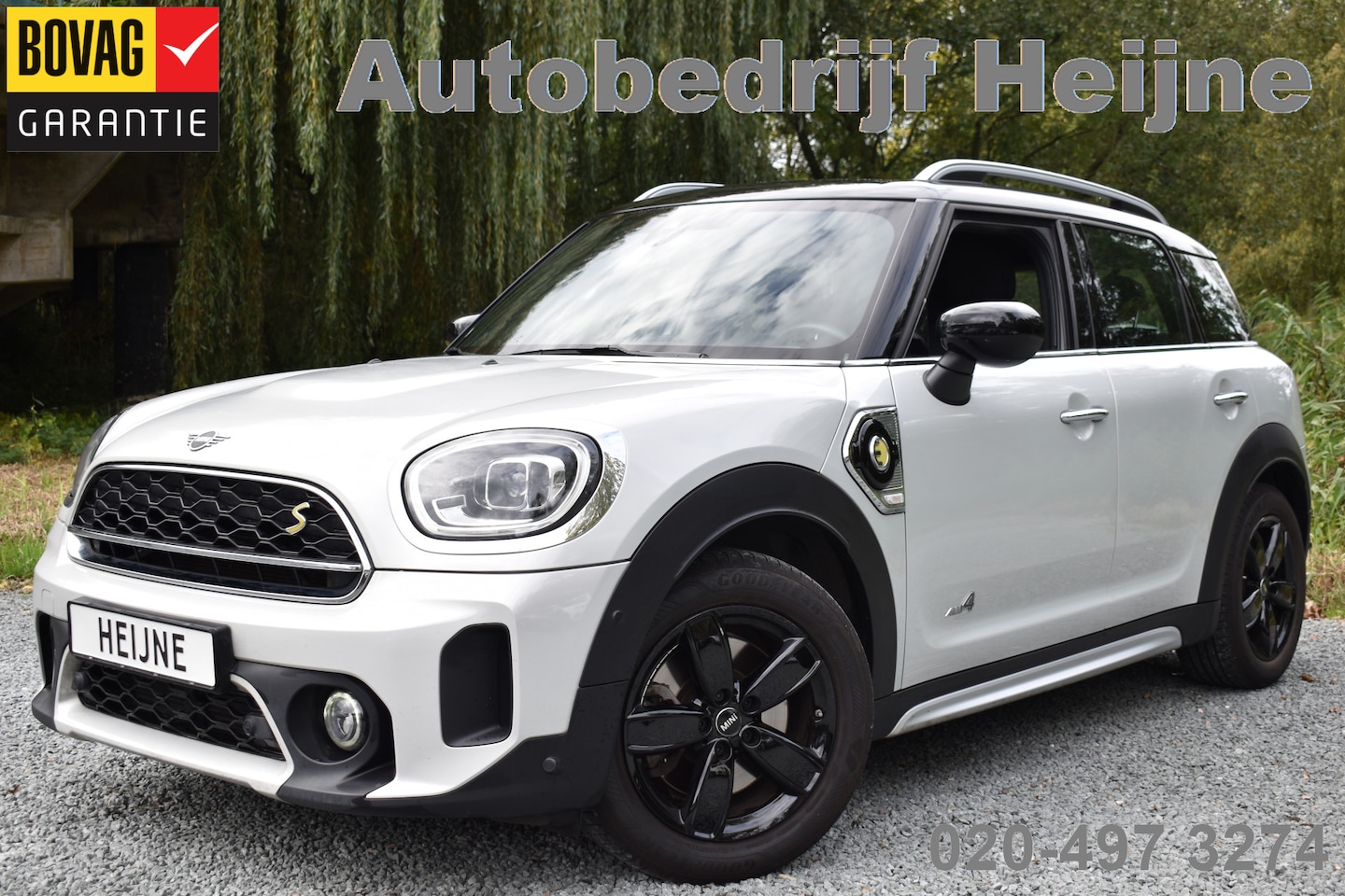 MINI Countryman - Mini Cooper S E ALL4 CAMERA/NAVI/LEDER - AutoWereld.nl